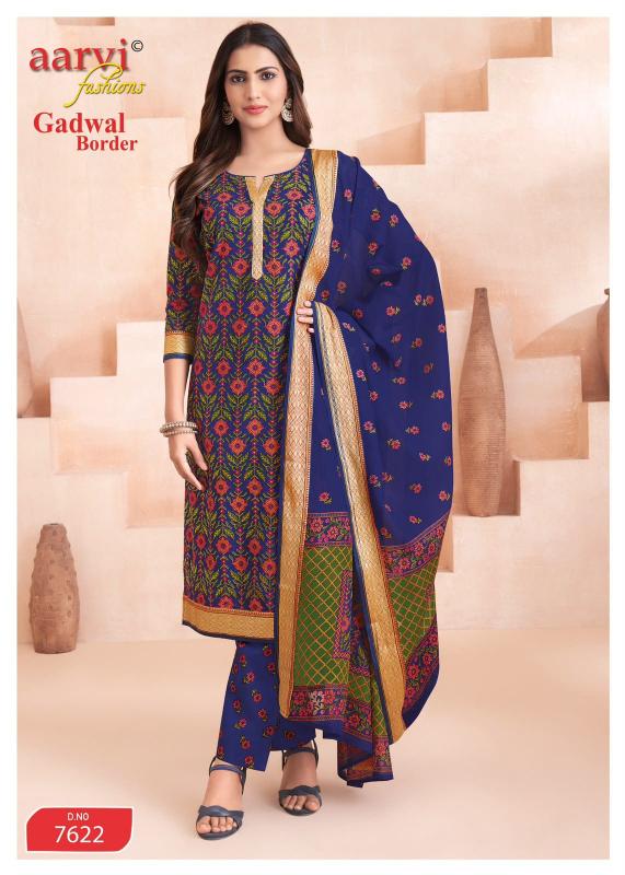 Aarvi gadwal border vol-11 jaipuri kurtis wholesale in mumbai